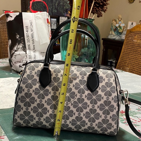 Kate Spade Black and Cream Satchel - Picture 9 of 10